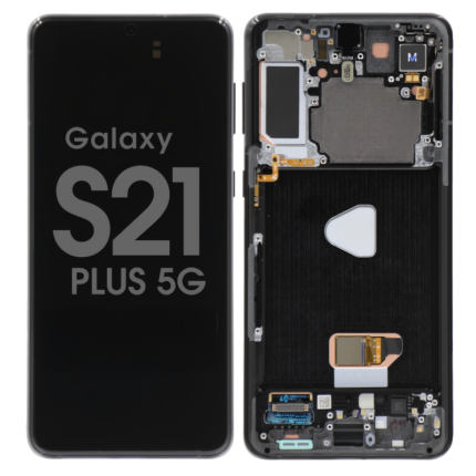 Soft OLED Screen and Digitizer Assembly with Frame for Samsung Galaxy S21 Plus 5G (G996)