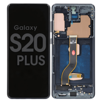 Soft OLED Screen and Digitizer Assembly with Frame for Samsung Galaxy S20 Plus (G985)